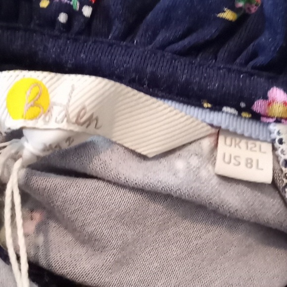 NWT 8L Boden Clara jersey dress in navy, pretty bird print - Picture 6 of 12